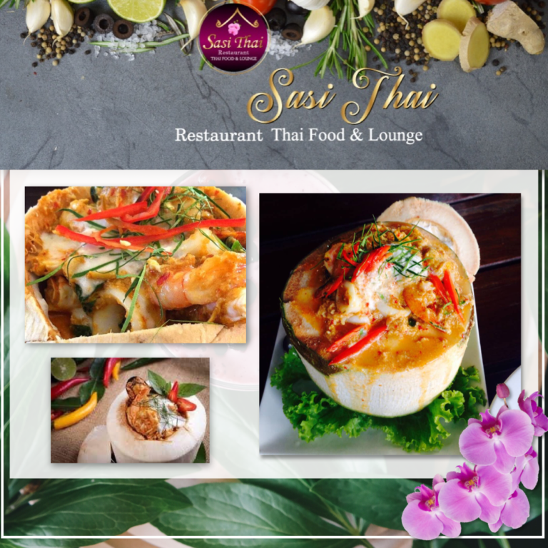 Maaltijd gemaakt in Sasi Thai Restaurant